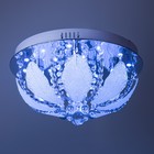 Люстра 55647/400 CR хром 4х40Вт E14 LED ПДУ 40х40х21см - фото 42640286