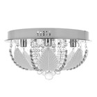 Люстра 55647/400 CR хром 4х40Вт E14 LED ПДУ 40х40х21см - фото 42640291