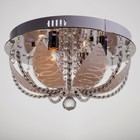 Люстра 55650/400 CR хром 4х40Вт E14 LED-RBP ПДУ 40х40х21см - фото 43017397