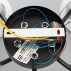 Люстра XA1226/5 BK+CR хром/черный 5х60Вт E27 56х56х25см 9669743