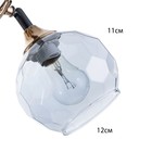 Люстра N5007/3 FGD+BCH золото/хром 3х60Вт E27 60х60х24см - фото 36443130