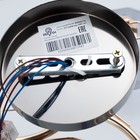 Люстра N5007/3 FGD+BCH золото/хром 3х60Вт E27 60х60х24см - фото 36443132