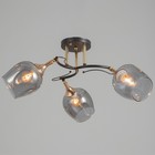 Люстра N5031/3 COF+FGD кофе/золото 3х60Вт E27 60х60х24см - фото 42640305