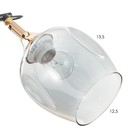 Люстра N5031/3 COF+FGD кофе/золото 3х60Вт E27 60х60х24см - фото 42640310