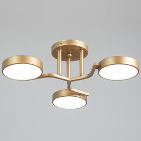 

Люстра 52074/3 CHAMPAGNE GD золото LED 3х12Вт 51х24х14см