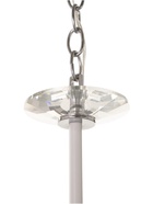 Люстра A3809/5 WT+CR белый/хром/хрусталь 5х40Вт E14 61х61х87см 9669780