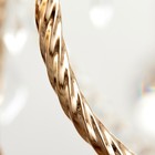 Люстра GLD-7011/5+1 GD золото 5х60Вт E14 57х57х87см - фото 22283459