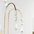 Люстра GLD-7011/5+1 GD золото 5х60Вт E14 57х57х87см - фото 22283456