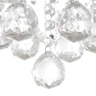 Люстра 55726/500 CR хром 5х40Вт E14 LED+BLUE ПДУ 50х50х25см - фото 43017420