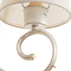 Люстра 06417/3 WH+GD белый/золото/хрусталь 3×40 Вт E14 54×54×100 см - фото 3857172