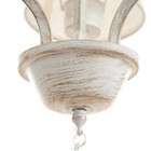 Люстра 06417/3 WH+GD белый/золото/хрусталь 3×40 Вт E14 54×54×100 см - фото 3857174