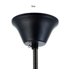 Люстра NH5270/5 AB+BK бронза/черный 5x40Вт E27 64х61х85см 9669856