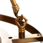 Люстра 2832/4 FGD+BR золото/коричневый 4х40Вт E27 53х53х60см - фото 48133146