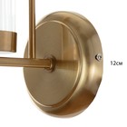 Бра 2834/1W AB бронза 1х40Вт E14 16х12х27см - фото 22284300