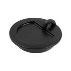 Пробка для ванны Masterprof ИС.110626, d=45 мм, ПВХ, черная - Фото 1