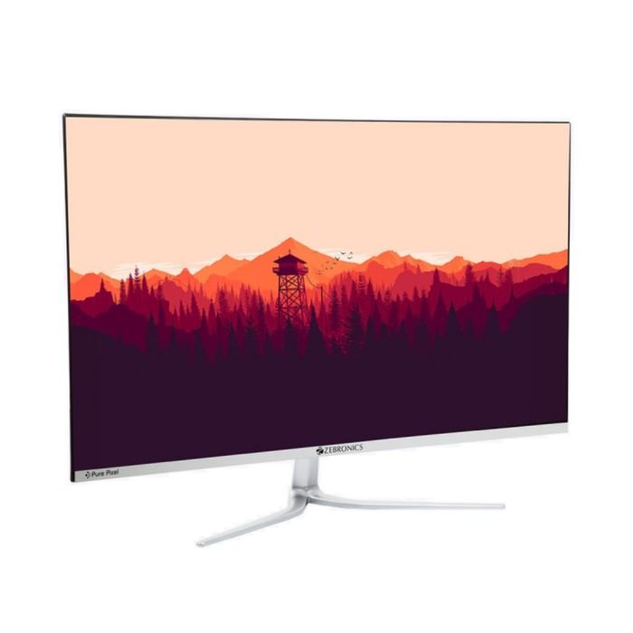 Монитор ZEBRONICS A27, 27", IPS, 1920x1080, 60Гц, 5 мс, VGA, HDMI, черный - фото 51311794