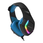Наушники ZEBRONICS, игровые, полноразмерные, микрофон, 3.5 мм, BT 5.0, чёрно-синие - фото 51311807 Наушники ZEBRONICS, игровые, полноразмерные, микрофон, 3.5 мм, BT 5.0, чёрно-синие - фото 51311807