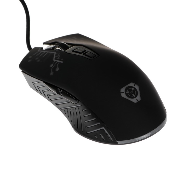 Мышь Saibot MX-3 игровая проводная 7 кнопок 7200 dpi USB подсветка чёрная 51900₽