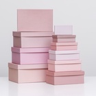 Набор подарочных коробок 10 в 1 «Пудра», 30.5×20×13 - 12×6.5×4 см - Фото 3