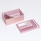 Набор подарочных коробок 10 в 1 «Пудра», 30.5×20×13 - 12×6.5×4 см - Фото 7