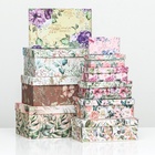 Набор коробок 10 в 1 «Летняя феерия», 30×19×11.5 - 11.5×6×3.5 см - Фото 3