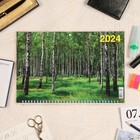 Календарь квартальный, трио "Природа - 7" 2024 год, 31х69см - Фото 2