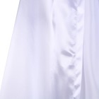 Карнавальный плащ детский, атлас, цвет белый, длина 100 см - Фото 2