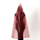 Карнавальный плащ взрослый, органза розовая, длина 120 см - Фото 2