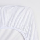 Наматрасник непромокаемый 120х200х20 см, мулетон, 80% хлопок, 20% полиэстер - фото 50862595