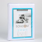 Наматрасник непромокаемый 120х200х20 см, мулетон, 80% хлопок, 20% полиэстер - фото 50862596