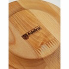 Тарелка деревянная Adelica «Классика», d=16 см, пропитана минеральным маслом, берёза - Фото 4