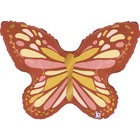 Шар фольгированный 13" «Бабочка Бохо», мини-фигура - фото 301646164
