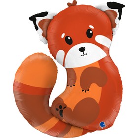 Шар фольгированный 34" «Красная панда», фигура