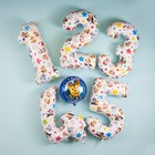 Шар фольгированный 26" «Цифра 4», Щенячий патруль - фото 24385927