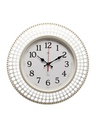 Часы настенные «Классика», бесшумные, плавный ход, d=40 см, белые, от батарейки 1×АА - Фото 2