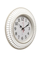 Часы настенные «Классика», бесшумные, плавный ход, d=40 см, белые, от батарейки 1×АА - Фото 3