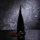 Пакет восьмишовный с клапаном,плоское дно, черный,11 х 21 х 5.5 см - Фото 2