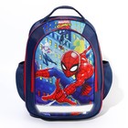 Рюкзак школьный с эргономической спинкой, 37х26х15 см, Человек-паук - фото 10564085