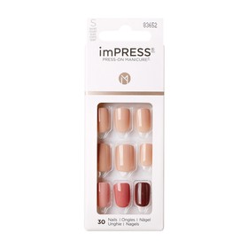 Твердый лак Kiss imPRESS Manicure Color KIM001C «Оттенки заката», длина короткая