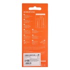 Наушники Borofone BM61 Wanderer, вакуумные, микрофон, Jack 3.5 мм, кабель 1 м, чёрные - Фото 5