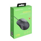Мышь Borofone BG4, проводная, оптическая, 1000 dpi, 1.5 м, USB, чёрная 9088696 - фото 14193968