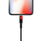 Кабель Borofone BX21, Lightning - USB, 2.4 А, 1 м, тканевая оплётка, красный - фото 51463853 Кабель Borofone BX21, Lightning - USB, 2.4 А, 1 м, тканевая оплётка, красный - фото 51463853