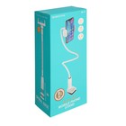 Держатель для мобильных устройств Borofone BH23, для диагонали 4.5-6.5", белый - фото 51463936 Держатель для мобильных устройств Borofone BH23, для диагонали 4.5-6.5", белый - фото 51463936