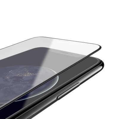 Защитное стекло Borofone, для iPhone 13 mini, анти отпечатки, 0.33 мм, 9 H, чёрное