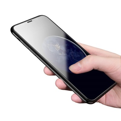 Защитное стекло Borofone, для iPhone 13 mini, анти отпечатки, 0.33 мм, 9 H, чёрное