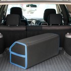 Органайзер кофр в багажник автомобиля, саквояж, EVA-материал, 70 см, синий кант - фото 9204313