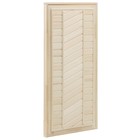 Дверь для бани и сауны, размер коробки 170х80 см, универсальная, липа - Фото 2