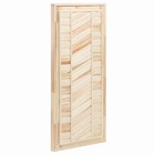 Дверь для бани и сауны, 170×80 см, деревянная, универсальная - Фото 2