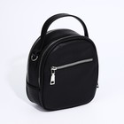 Сумка кросс-боди Медведково на молнии, цвет чёрный - фото 22286881