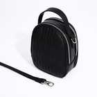 Сумка кросс-боди Медведково на молнии, цвет чёрный - фото 22286884
